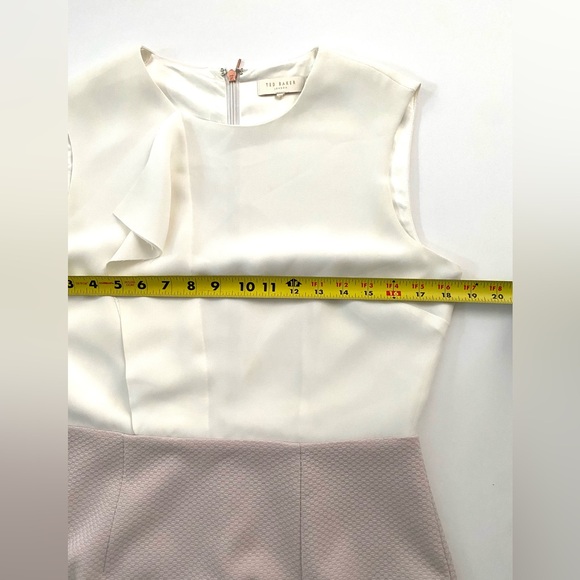 Ted Baker London Dress Sleeveless Illidd Sheath Dress In Lilac size 4 - Picture 11 of 14